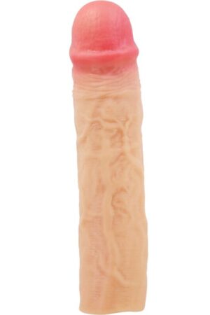 PRETTY LOVE - DEREK PENIS SLEEVE WITH 7.6 CM EXTENSION FLESH