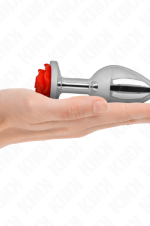 KINK - PLUG ANAL ROSE RED SIZE L