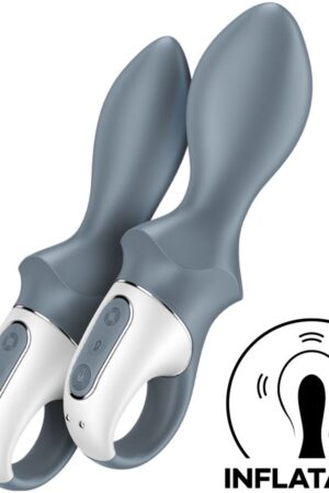 SATISFYER - AIR PUMP BOOTY 1 ANAL INFLATABLE VIBRATOR GREY