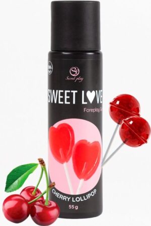 SECRETPLAY - CHERRY LOLLIPOP GEL SWEET LOVE 60 ML