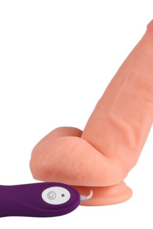 SHEQU - RED EAGLE VIBRATOR DILDO WITH REMOTE CONTROL 17 CM