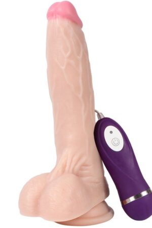 SHEQU - HOLY DRAGON VIBRATOR DILDO WITH REMOTE CONTROL 20.5 CM