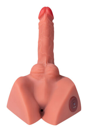 XISE - MICHAEL REALISTIC DILDO AND ANUS MASTURBATOR WITH THRUSTING 15 CM