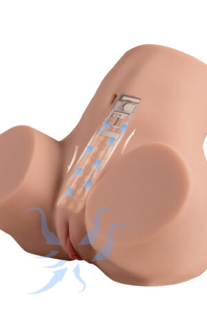 XISE - DANAE THRUSTING REALISTIC VAGINA MASTUBADOR WITH MULTI-POSITION VIBRATION