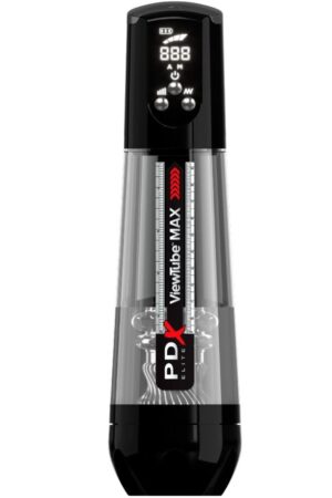PDX ELITE - VIEWTUBE MAX VIEW AUTOMATIC MASTURNADOR WITH TRANSPARENT SUCTION