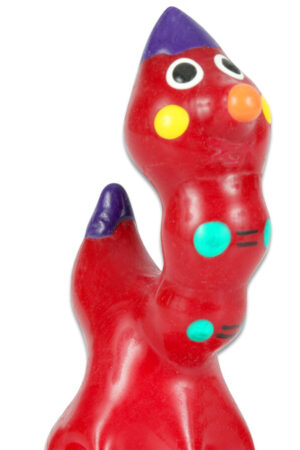 CONDOMERIE - HANDPAINTED NOVELTY CONDOMS WORM