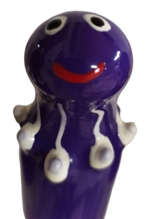 CONDOMERIE - HANDPAINTED NOVELTY CONDOMS OCTOPUS PURPLE