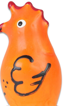 CONDOMERIE - HANDPAINTED NOVELTY CONDOMS ROOSTER MODEL 1