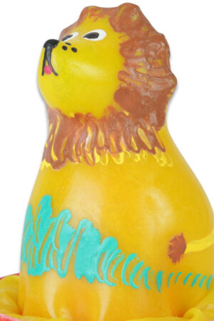 CONDOMERIE - HANDPAINTED NOVELTY CONDOMS SITTING LION