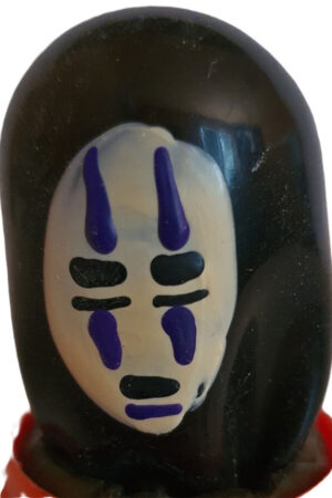 CONDOMERIE - HANDPAINTED NOVELTY CONDOMS MASK GHOST BLACK