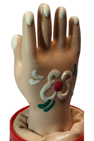 CONDOMERIE - HANDPAINTED NOVELTY CONDOMS HAND MODEL 2