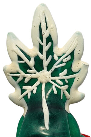 CONDOMERIE - HANDPAINTED NOVELTY CONDOMS CANNABIS MODEL 2