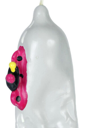 CONDOMERIE - HANDPAINTED NOVELTY CONDOMS MOTORBIKE XL