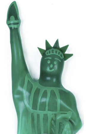 CONDOMERIE - HANDPAINTED NOVELTY CONDOMS STATUE OF LIBERTY MODEL XL