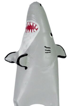 CONDOMERIE - HANDPAINTED NOVELTY CONDOMS SHARK MODEL XL