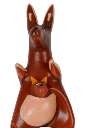 CONDOMERIE - HANDPAINTED NOVELTY CONDOMS KANGAROO MODEL XL