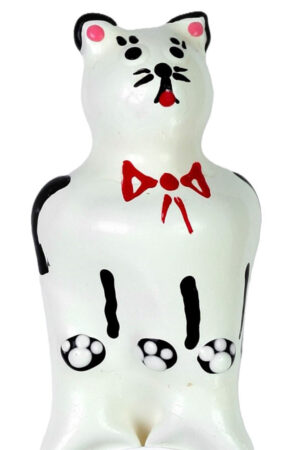CONDOMERIE - HANDPAINTED NOVELTY CONDOMS CAT MODEL XL