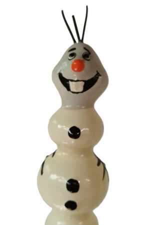 CONDOMERIE - HANDPAINTED NOVELTY CONDOMS CUTE SNOWMAN XL