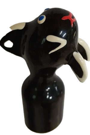 CONDOMERIE - HANDPAINTED NOVELTY CONDOMS GENTLE ORCA XL