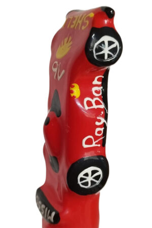 CONDOMERIE - HANDPAINTED NOVELTY CONDOMS F1 FERRARI XL