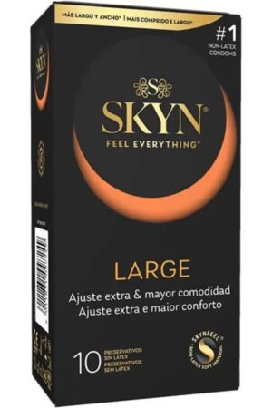 SKYN - LARGE EXTRA ADJUSTMENT CONDOMS 10 UNITS