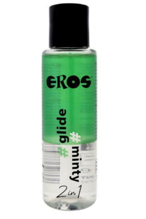 EROS - "2 IN 1" GLIDE MINTY SILICONE-BASED LUBRICANT 100 ML