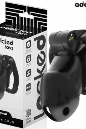 ADDICTED TOYS LOCKED - MINDNIGHT CELL PENIS CAGE 4.2 CM SIZE M