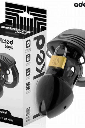 ADDICTED TOYS LOCKED - CHASTITY DEPTHS PENIS CAGE 7.5 CM
