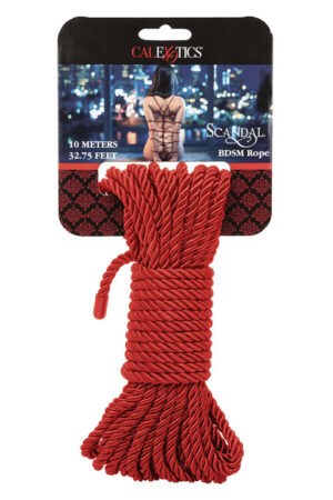 CALEXOTICS - SCANDAL RED BDSM ROPE 10 M