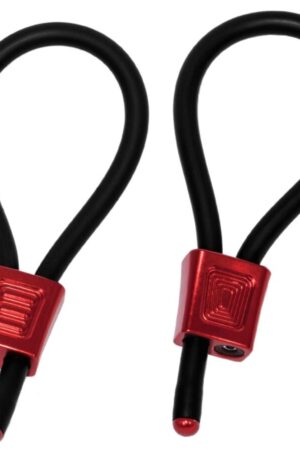 ELECTRASTIM - PRESTIGE ELECTRA LOOPS ADJUSTABLE COCK RINGS RED