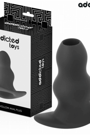 ADDICTED TOYS - HOLLOW ANAL PLUG SILICONE SIZE XL 13.9 CM