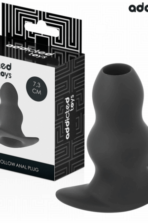 ADDICTED TOYS - HOLLOW ANAL PLUG SILICONE SIZE S 7.3 CM