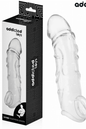 ADDICTED TOYS - TRANSPARENT PENIS EXTENSON 27 CM