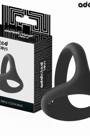 ADDICTED TOYS - THICK TRIPLE PENIS RING