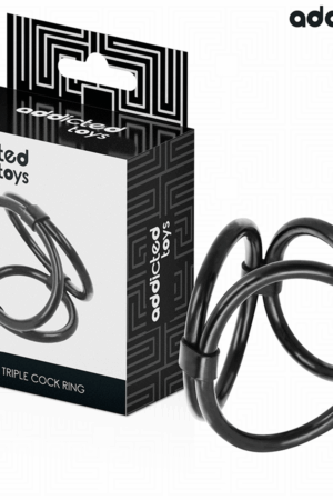 ADDICTED TOYS - TRIPLE PENIS RING
