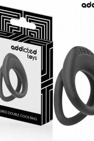 ADDICTED TOYS - DOUBLE TEXTURED PENIS RING