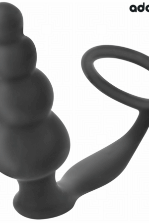 ADDICTED TOYS - PLUG ANAL CON ANILLO SILICONA MODELO 5