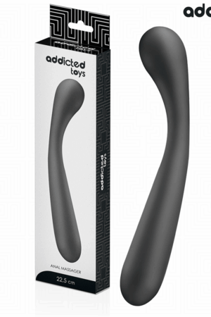 ADDICTED TOYS - DOUBLE ANAL MASSAGER SILICONE 22.5 CM