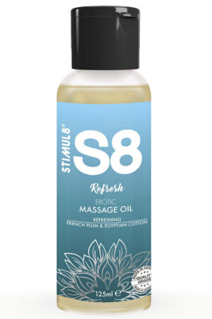 STIMUL8 - S8 REFRESH COTTON MASSAGE OIL 125 ML
