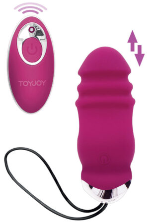 TOYJOY - HAPPINESS SUNN SIDE UP AND DOWN VIBRATOR REMOTE CONTROL FUCHSIA