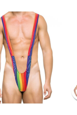 PRIDE - MEN'S TRIKINI RAINBOW FLAG