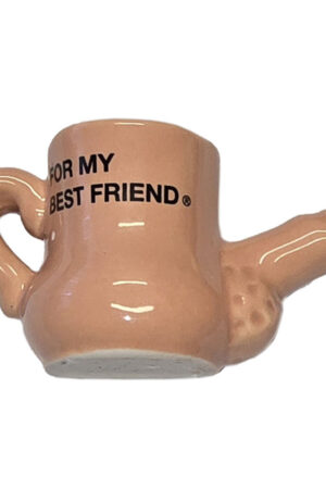 DIABLO PICANTE CERAMIC MUG MAGNET WITH RAISED PENIS “FOR MY BEST FRIEND”