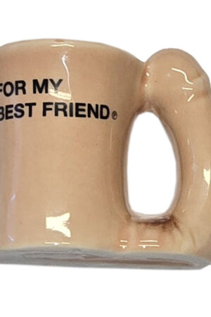DIABLO PICANTE – CERAMIC MUG MAGNET WITH PENIS HANDLE “FOR MY BEST FRIEND”