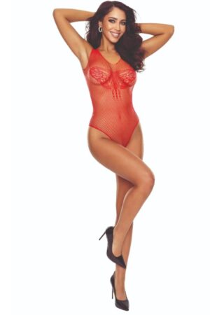 PASSION - BS109 RED BUTTERFLY BOSYSTOCKING