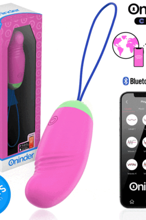 ONINDER CUTE - LOVE PLEASURE VIBRO-ROTATING EGG 360 SILICONE - FREE WORLDWIDE APP