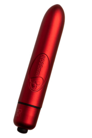ROCKS-OFF - RO-90 SCARLET VELVET VIBRATING BULLET RED