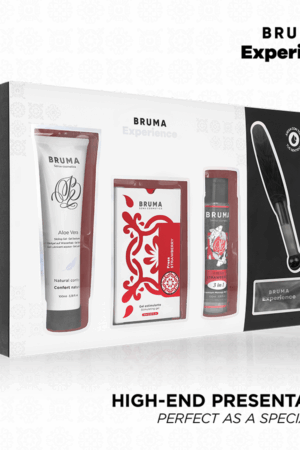 BRUMA XPERIENCE - SWEET STRAWBERRY TEMPTATION KIT WITH ORGASM ENHANCER