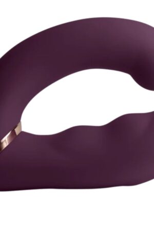 ROCKS-OFF - GEMINI DUAL VIBRATOR G-SPOT CLITORIS STIMULATOR PURPLE