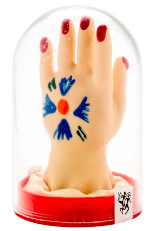 CONDOMERIE - HANDPAINTED NOVELTY CONDOMS HAND MODEL 1