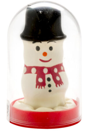 CONDOMERIE - HANDPAINTED NOVELTY CONDOMS SNOWMAN
